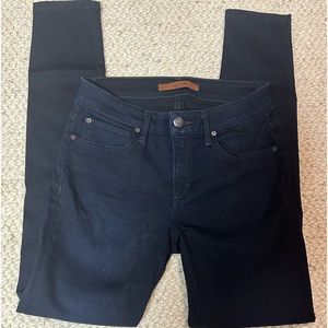 Joe’s Jeans Dark Wash, Fit-Flawless The Icon Ankle Mid Rise Skinny Ankle.